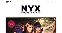 Desktop Screenshot of nyx.com.au